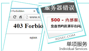 IIS/NGINX网站50X,40X等错误故障修复，网站空白修复